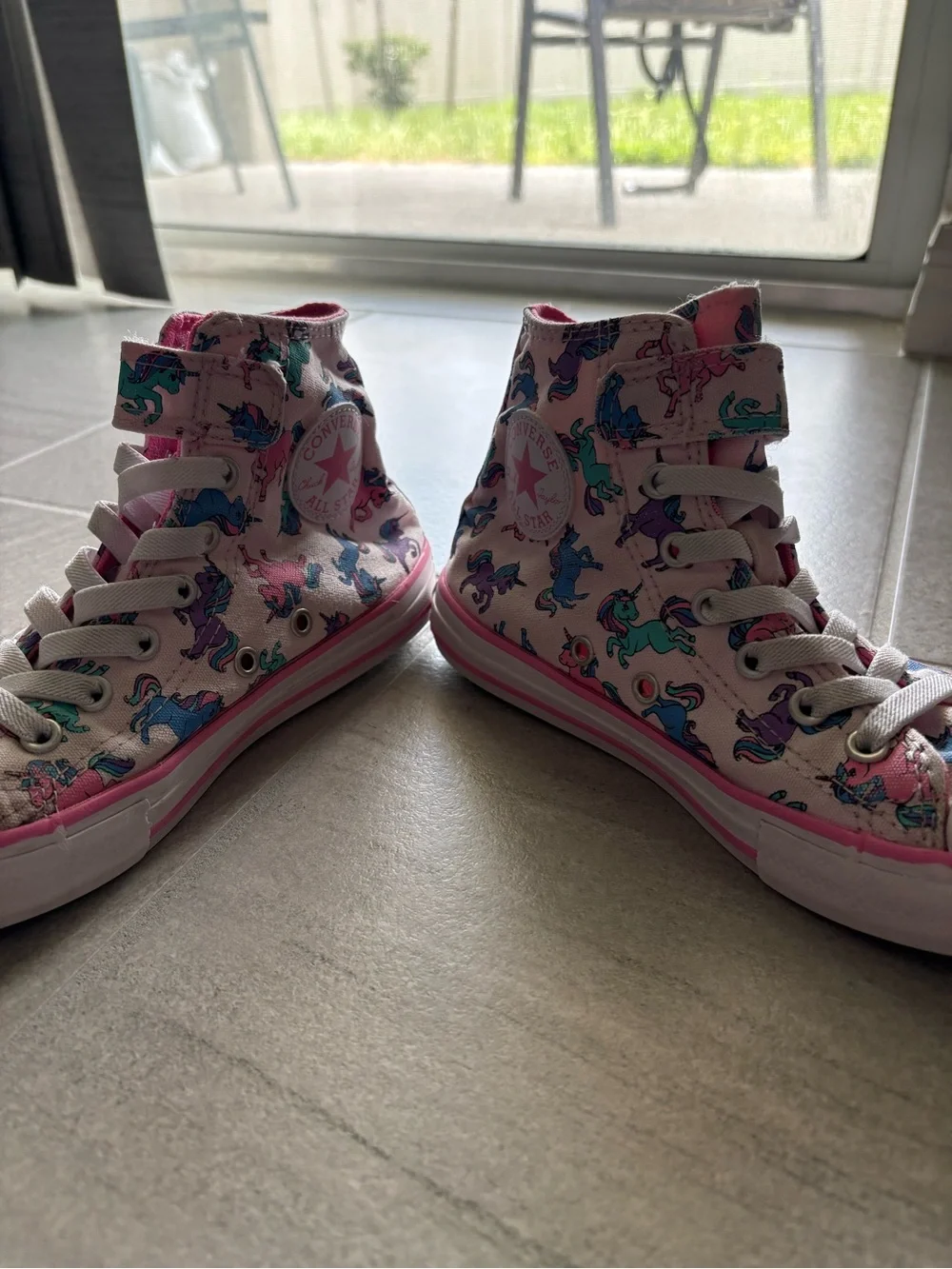 Converse  All Star 1V Hi Unicorns High-Top Sneakers – Girls Size 3